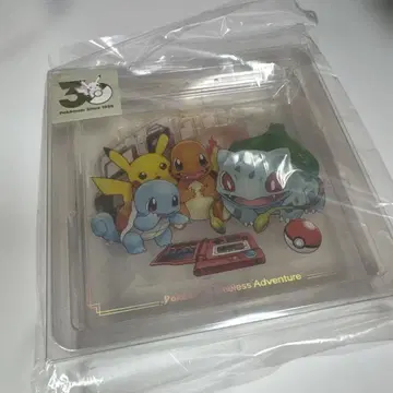 포켓몬 30주년 아크릴 블록 피카츄 파이리 꼬부기 이상해씨