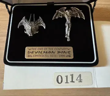 데빌맨 핀즈 한정판 시리얼 미사용 새상품 나가이 고