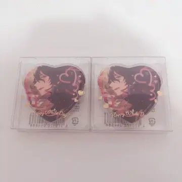 사쿠마 레이 캐릭터 캔뱃지 2개 세트 화이트데이