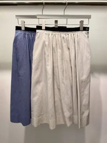 마가렛호웰 코튼 실크 플레어 스커트 페티코트 포함 정가 32000엔