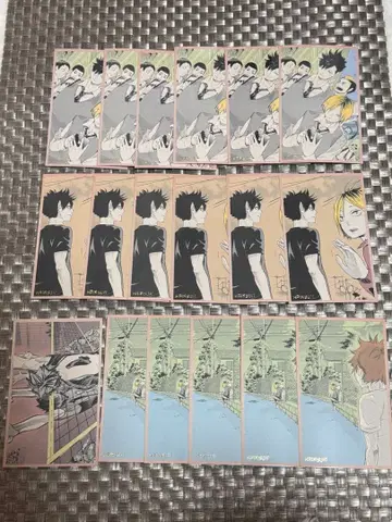 하이큐 봄 컬렉션 메모리얼 컬렉션 점프샵 네코마 코즈메 켄마