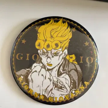 죠죠의 기묘한 모험 죠죠 월드 홀로그램 캔뱃지 죠르노