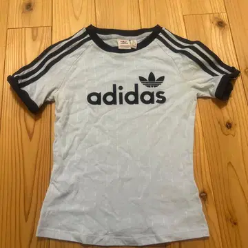 adidas 반팔 T셔츠 스카이블루 S 사이즈