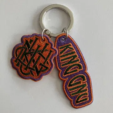 King Gnu W CHARM KEY RING [PURPLE] 키링