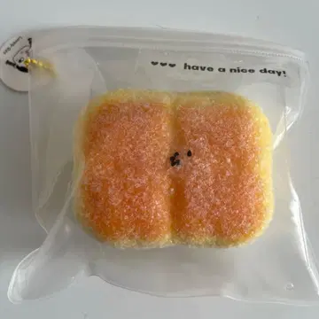 diyladodo 라도도 가루 묻은 빵 말랑말랑 주머니 스퀴즈