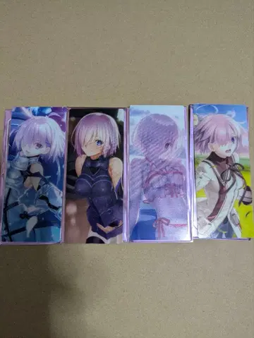 FGO 최종 재림전 편성 화면풍 카드 마슈 세트