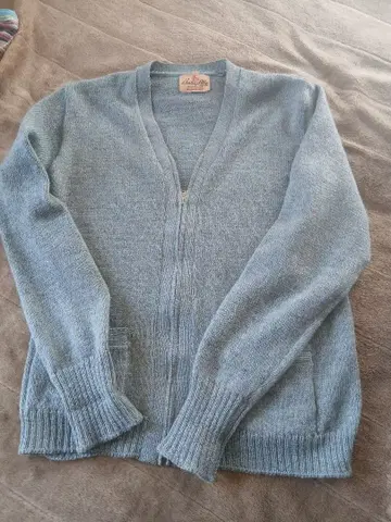 50s~60s 빈티지 지퍼 가디건 USA제