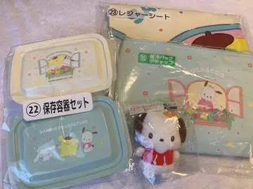 산리오 뽑기 복권 포차코 4종 세트