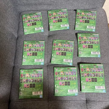 미래섬 에그헤드 아크릴 스탠드 9개 세트