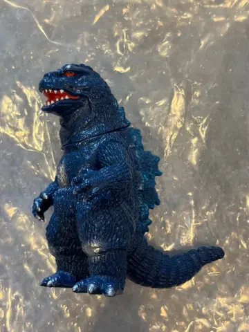 킹 고지라 고질라 Maxtoy 맥스토이 블루 성형 소프트 비닐