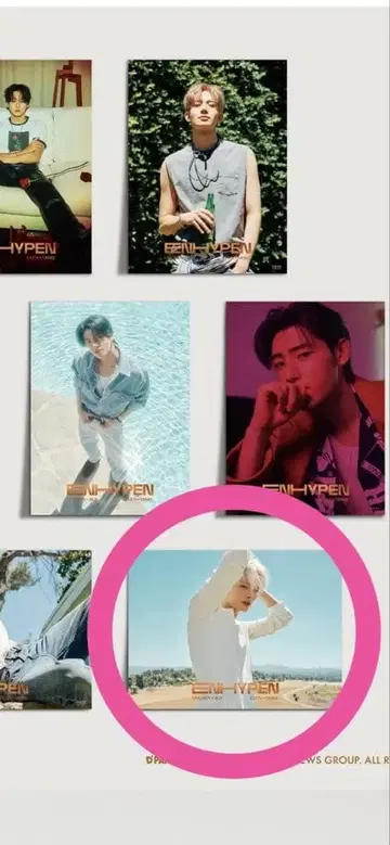 DICON JAPAN EDITION ENHYPEN 포스터 니키