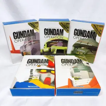 [ 새상품급 ] 건담 오퍼레이션 아 바오아 쿠 5체 세트
