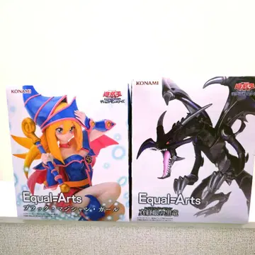 유희왕 블랙 매지션 걸 레드 아이즈 블랙 드래곤 피규어