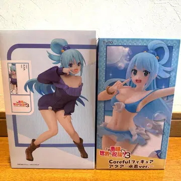 이 멋진 세계에 축복을! 아쿠아 피규어 2체 세트