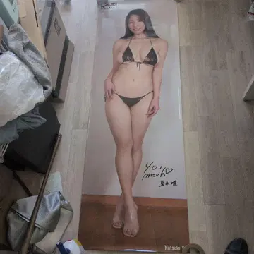 나츠키 유 아사게 secret 등신대 포스터