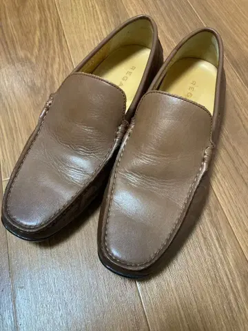 REGAL 브라운 슬립온 로퍼