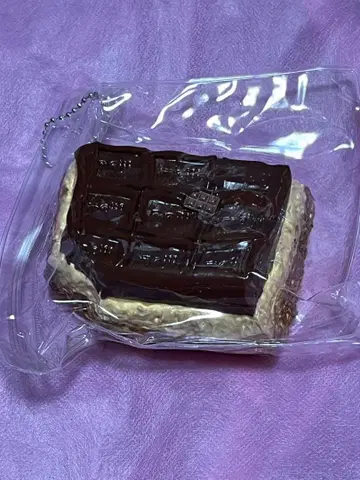 해외 스퀴즈 수이칸 시리즈 직사각형 티라미수를 한 입 먹었다