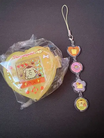 산리오 미니게임기풍 참 오데기씰풍 액세서리 폼폼푸딩