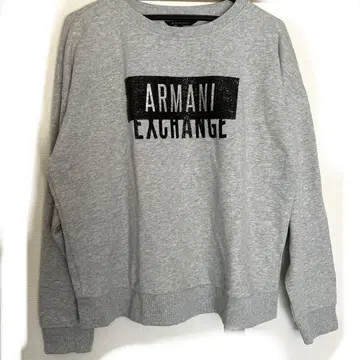 Armani Exchange 그레이 맨투맨 셋업