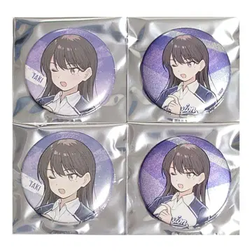 MyGO 누구에게도 될 수 없는 우리들 팝업 캔뱃지 시이나 타키 4개