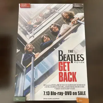 THE BEATLES GET BACK Blu-ray 출시 기념 포스터