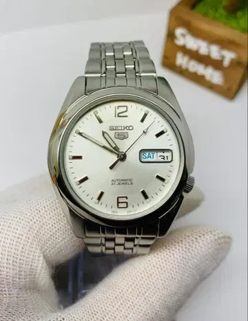 [새상품급] SEIKO 5 세이코5 자동 와인딩 남성용 손목시계