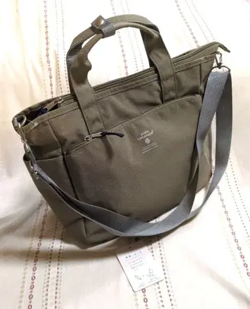 [ 미사용 새상품 ] anello GRANDE 숄더백 그레이 베이지