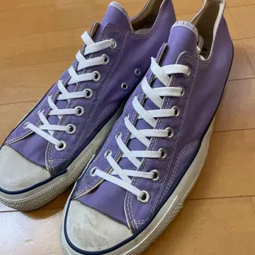 80s 그레이프 컨버스 올스타 로우 USA제 빈티지