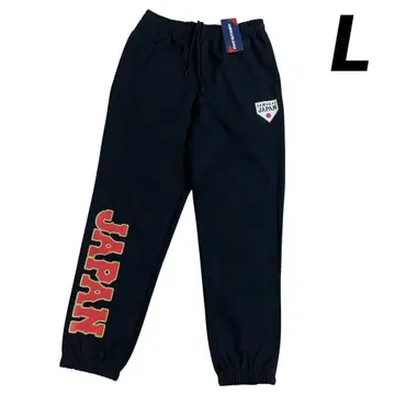 새상품 사무라이 재팬 스웨트 팬츠 L 사이즈 블랙 JAPAN 빅 로고