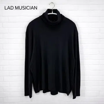 LAD MUSICIAN 하이넥 42 블랙 긴팔