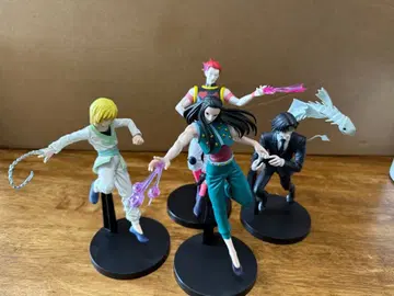 헌터x헌터 피규어 4체 세트