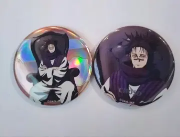 주술회전 PLAZA 쵸소우 캔뱃지 Chair Black