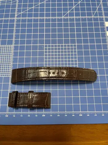 Grand Seiko 가죽 벨트 다크 브라운