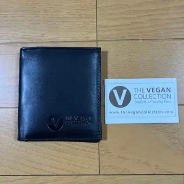 THE VEGAN COLLECTION 접이식 지갑 블랙