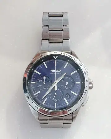 SEIKO WIRED 손목시계 크로노그래프 AGAW403 (VK63)