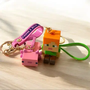 Minecraft 마인크래프트 마스코트 키링