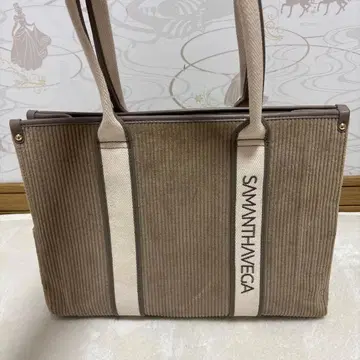 Samantha Vega 코듀로이 토트백