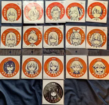 유루캠 mono 미노부산 한정판 교통안전 액막이 개운 스티커 16장 세트