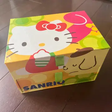 산리오 컬러풀 박스 레터 세트