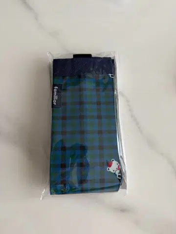 familiar 파밀리아슈파트 marna 파랑 체크 S 사이즈