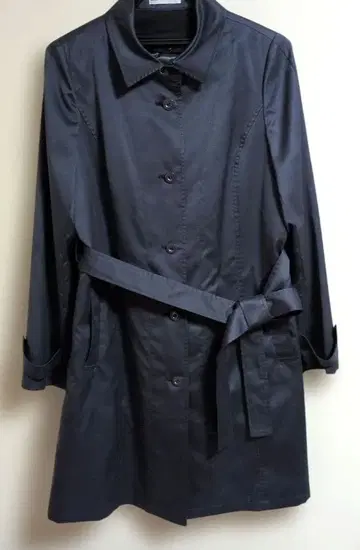 LAPINE BLANCHE 네이비 트렌치코트