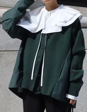 machatt 퀼팅 도킹 니트 가디건