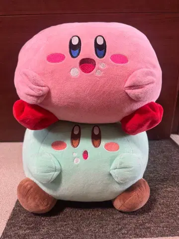 커비의 미식 페스티벌 동글동글 커비 BIG 봉제 인형 2개 세트