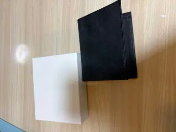 렌마 가죽 지갑 이단 접이식 마리스코