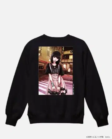 아사노 이니오 x 오모리 세이코 콜라보 맨투맨