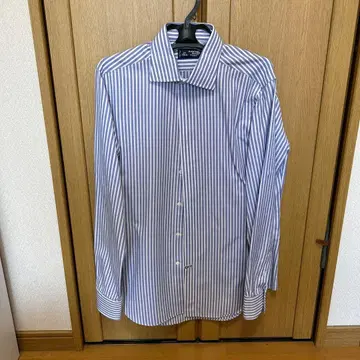 Maker's Shirt 슬림핏 스트라이프 셔츠