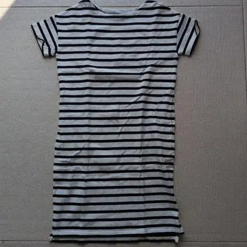 URBAN RESEARCH DOORS 스트라이프 반팔 원피스