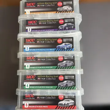 UCC NISSAN Racing Spirit 5대 세트