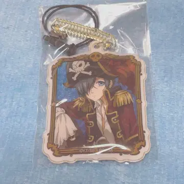 흑집사 시엘 팬텀하이브 핸드폰 클리너 스트랩