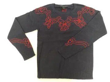 미사용 캐시미어 혼방 MARC BY MARC JACOBS 니트 L 네이비